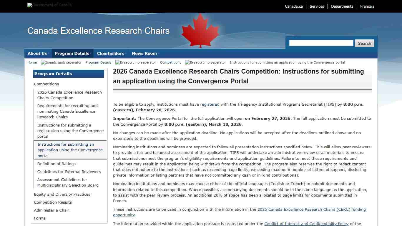 Canada Excellence Research Chairs - Home